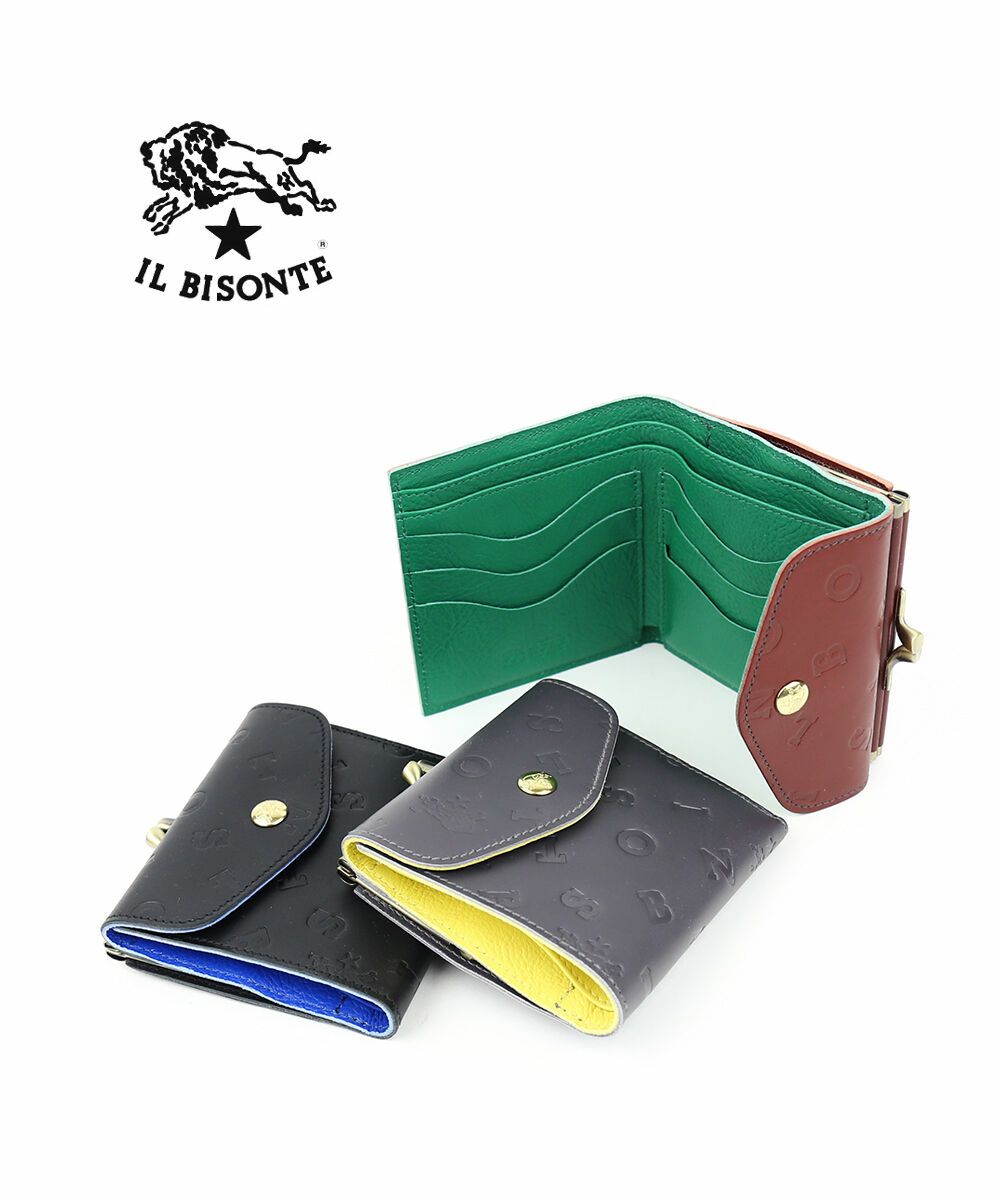 IL BISONTE(イルビゾンテ)パイソン エンボスドレザー パイソン柄 