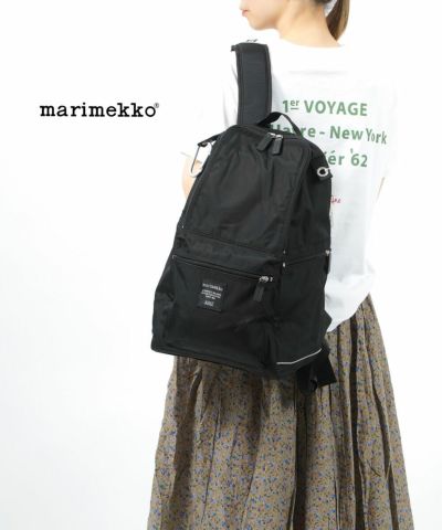 marimekko(マリメッコ)リュック バックパック リュックサック 黒