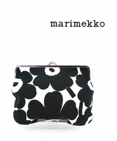 marimekko(マリメッコ)がま口ポーチ フラットポーチ PUOLIKAS KUKKARO