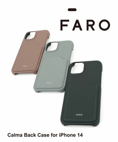 FARO(ファーロ)iPhoneケース 手帳型 スマホケース Calma Wallet Case 