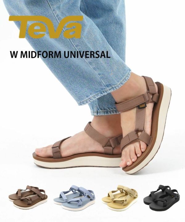 Teva(テバ)スポーツサンダル ミッドフォームユニバーサル W MIDFORM UNIVERSAL BLEU COMME  BLEU(ブルーコムブルー)