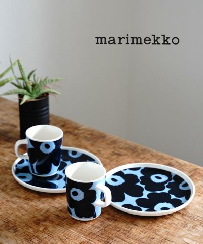 marimekko(マリメッコ)マグカップ＆プレートセット UNIKKO