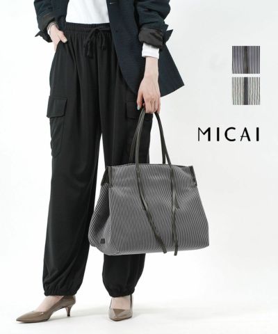 MICAI(ミカイ)ナイロンメッシュ トートバッグ コーラルメッシュトート