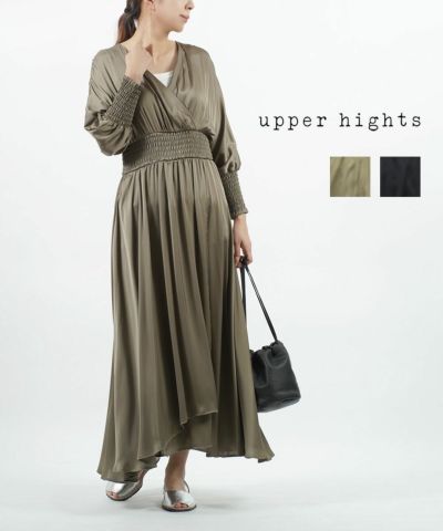 DAY upper hights ノースリーブドレス  赤ワンピース　レッド