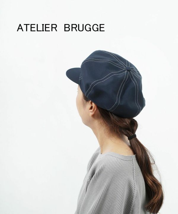 atelier brugge(アトリエブルージュ), ワイド キャスケット 帽子