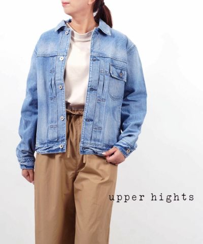 upper hights(アッパーハイツ)コットン デニムジャケット Gジャン THE