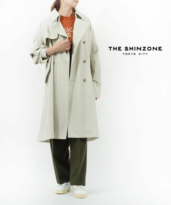 THE SHINZONE(ザ シンゾーン), コットン トレンチコート COTTON TRENCH COAT