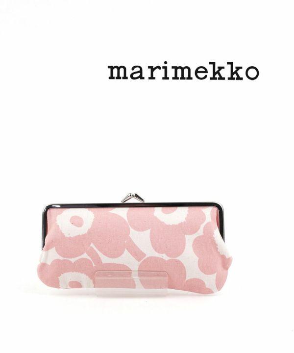 marimekko(マリメッコ)がま口ポーチ SILMALASI KUKKARO MINI UNIKKO