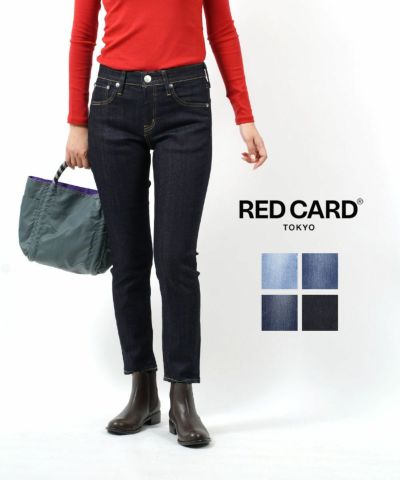 RED CARD(レッドカード)コットンストレッチ ロールアップデニムパンツ