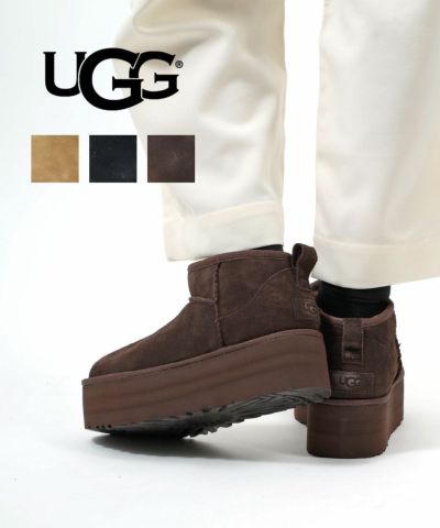 UGG(アグ)ムートンブーツ CLASSIC ULTRA MINI PLATFORM | BLEU COMME