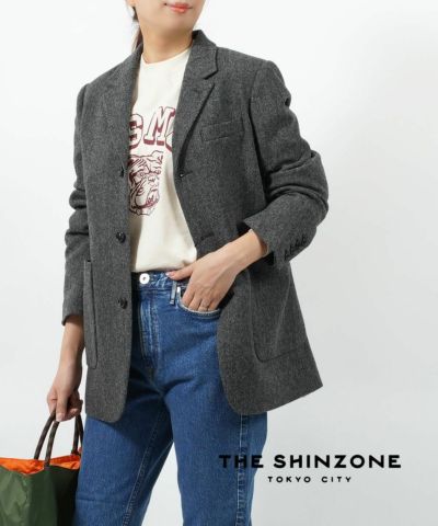 THE SHINZONE(ザ シンゾーン)ジャケット HERRINGBONE JACKET | BLEU