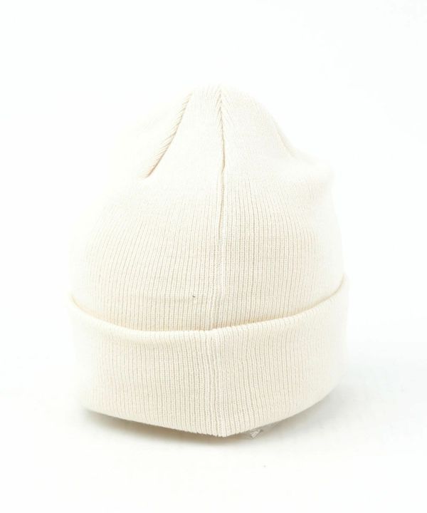 NEW ERA(ニューエラ), 帽子 ニット帽 ニットキャップ ビーニー ユニセックス リブ編み 定番 シンプル かわいい ホワイト 白 ギフト  プレゼント ベーシック カフニット オフホワイト