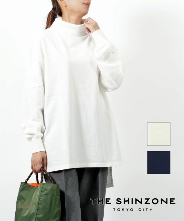 THE SHINZONE(ザ シンゾーン), ハイネックTシャツ HIGHNECK OVER TEE