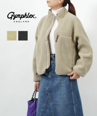 Gymphlex(ジムフレックス)ボア フードジャケット | BLEU COMME BLEU