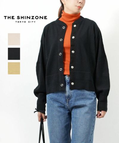 THE SHINZONE(ザ シンゾーン)リネン カーディガン LINEN CARDIGAN