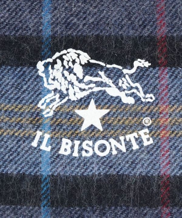 IL BISONTE(イルビゾンテ)チェック ウールストール | BLEU COMME BLEU