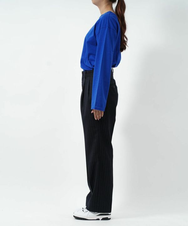 THE SHINZONE(ザ シンゾーン), チョークストライプパンツ CHALK STRIPE PANTS