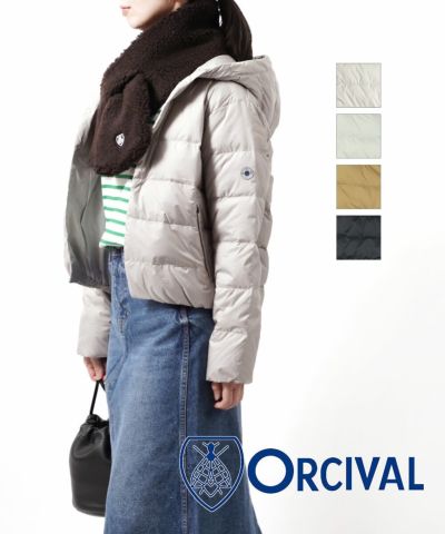 ORCIVAL(オーチバル・オーシバル)ライトダウン フードジャケット LIGHT ...