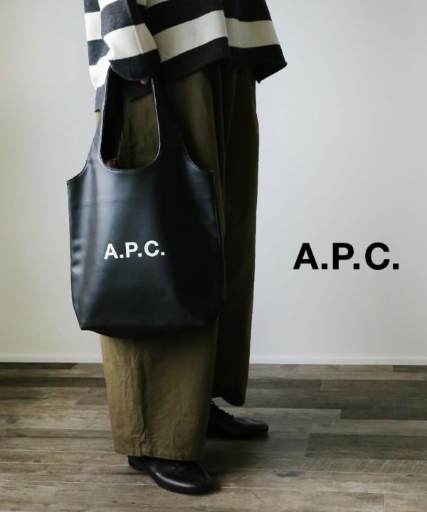 A.P.C.(アー・ペー・セー)トートバッグ TOTE NINON SMALL | BLEU 