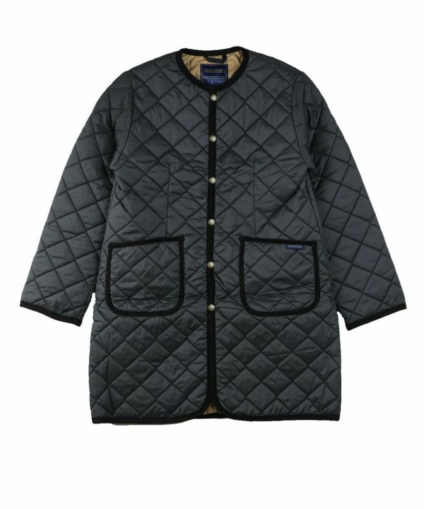 LAVENHAM(ラベンハム), キルティング クルーネックコート CREW NECK COAT