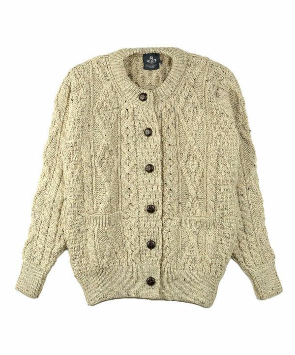 Aran Woollen Mills(アランウーレンミルズ)ニットカーディガン アラン