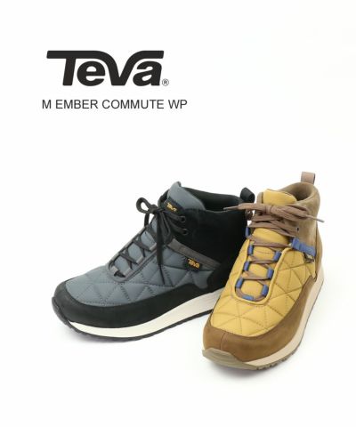 Teva(テバ)メンズ 全天候対応 キルティング スリッポンシューズ