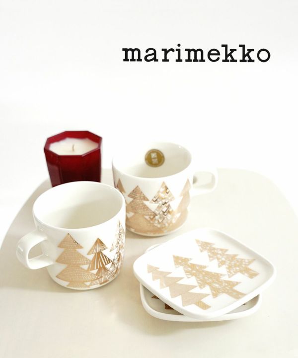 Marimekko  Kuusikossa(クーシコッサ) マグカップ\u0026プレート