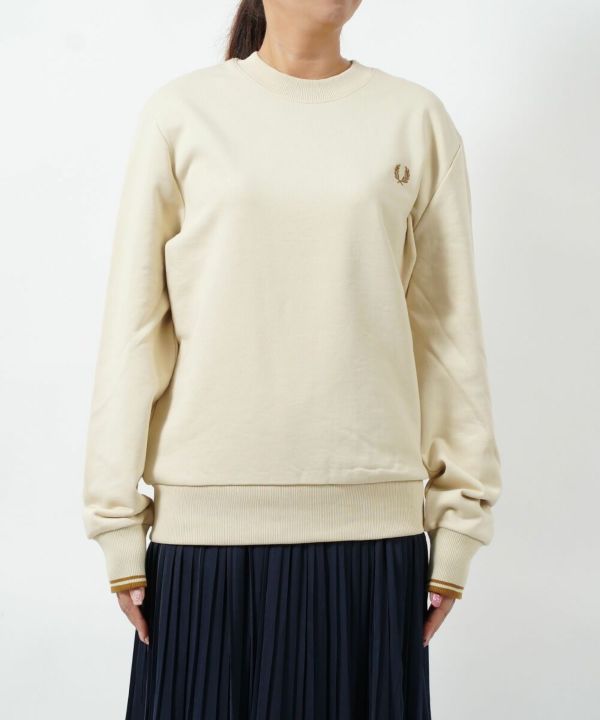 FRED PERRY(フレッドペリー)スウェット Crew Neck Sweatshirt | BLEU