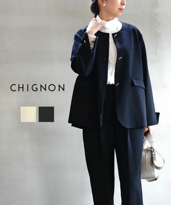 CHIGNON(シニヨン), ダブルクロス ジャケット