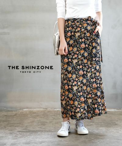 THE SHINZONE(ザ シンゾーン)ワンピース KOMON JACQUARD DRESS | BLEU