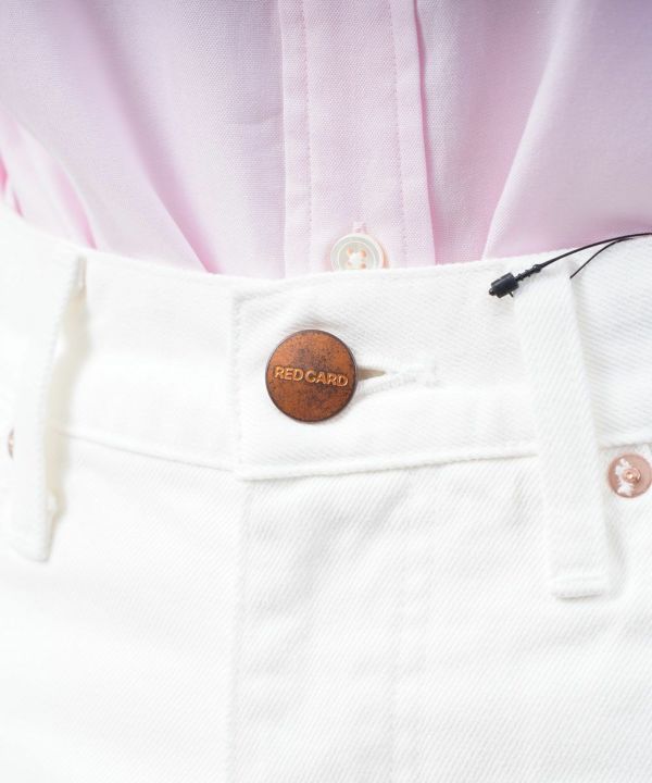 RED CARD TOKYO(レッドカード トーキョー)ストレートデニム MM66 White