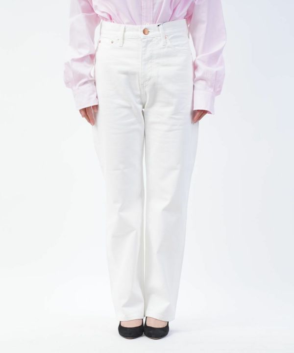 レッドカード トーキョー ストレートデニム MM66 White エムエムロクロク RED CARD TOKYO 73255301 国内正規品 220403 送料無料 RED CARD TOKYO(レッドカード トーキョー)ストレートデニム MM66 White