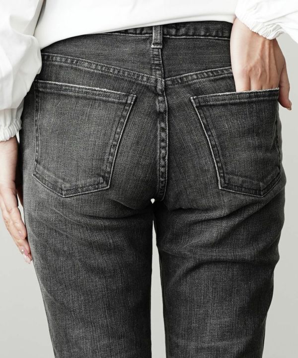 RED CARD Liberty Roll Up ストレッチデニム 25 美品 Amazon | [レッドカード] デニムパンツ ジーンズ Liberty Roll