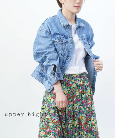 upper hights(アッパーハイツ)コットン デニムジャケット Gジャン THE