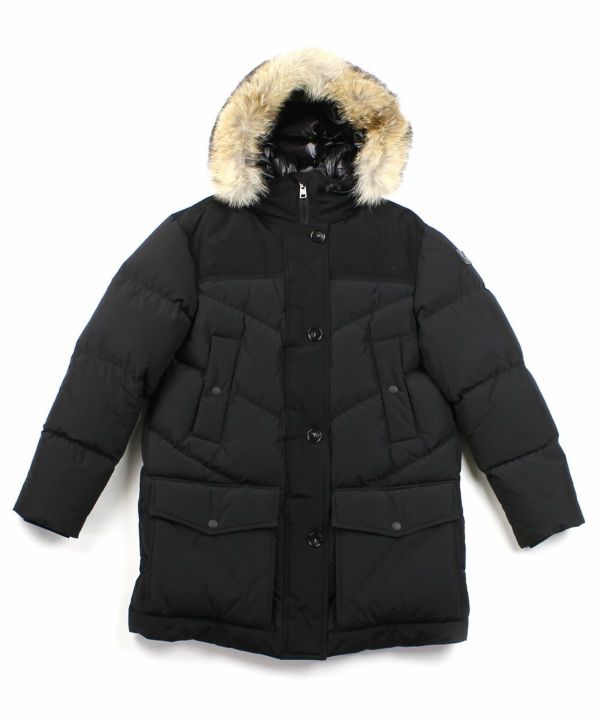 WOOLRICH(ウールリッチ) コヨーテファーフード付き ダウンジャケット 