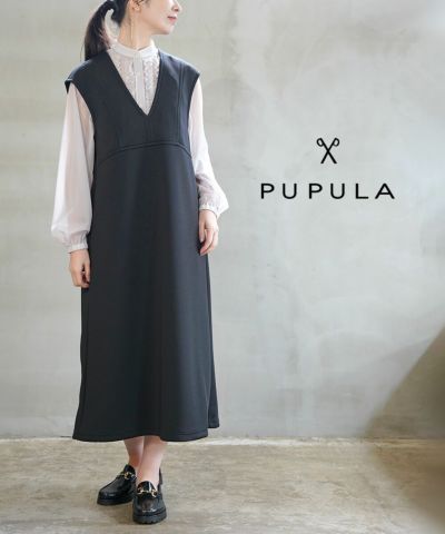 PUPULA(ププラ)ワンピース フォーマル きれいめ セレモニー ...