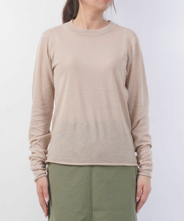 THE SHINZONE(ザ シンゾーン), コットンカシミア シアーニット COTTON CASHMERE SHEER KNIT