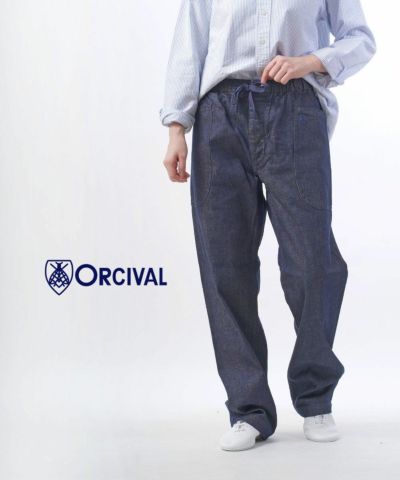 ORCIVAL(オーチバル・オーシバル)10ozデニム イージーパンツ | BLEU