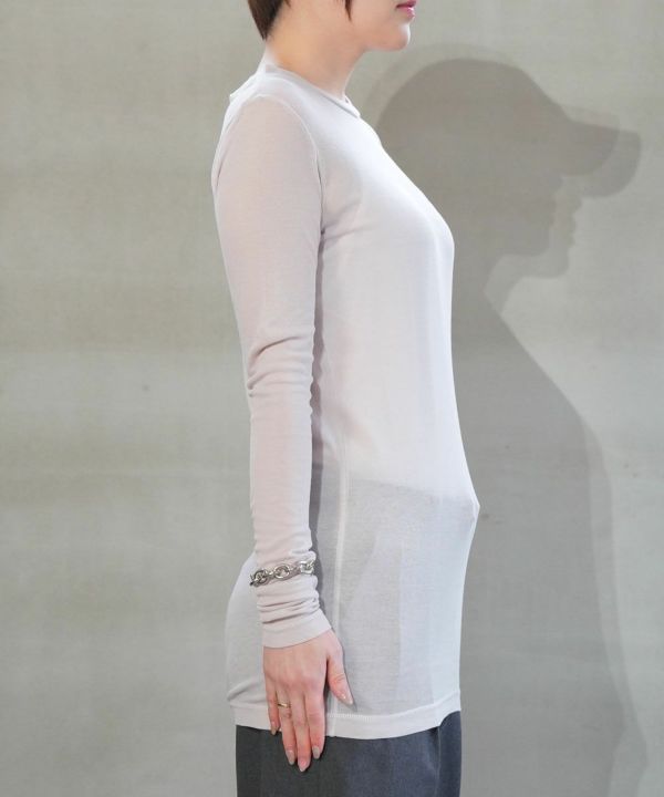 THE SHINZONE(ザ シンゾーン)シアーロングT SHEER LONG TEE