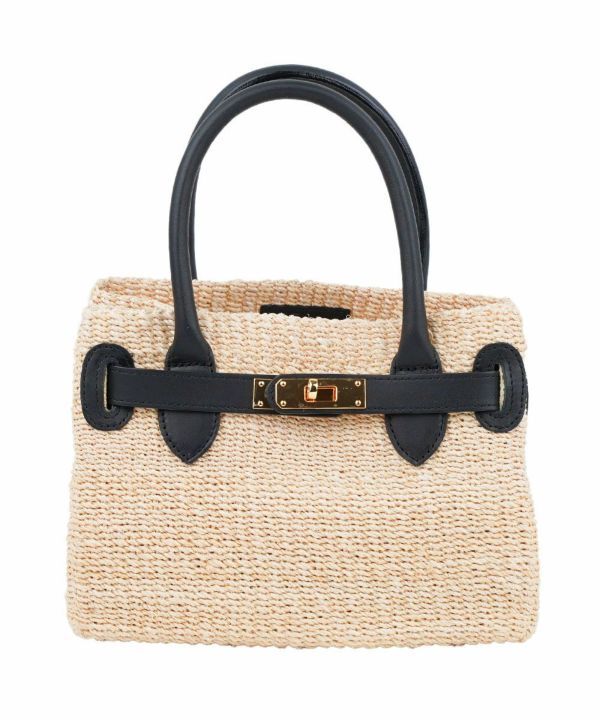 COTTO かごバッグ ベージュ/ブラック COTOO かごバッグ カゴバッグ 「別注」「COTTO/コット」カゴbag