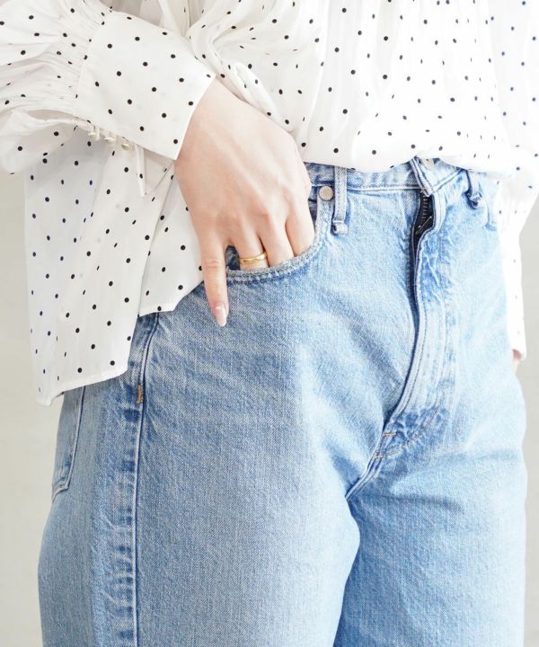 upper hights(アッパーハイツ)デニムパンツ HE WOMAN ザ