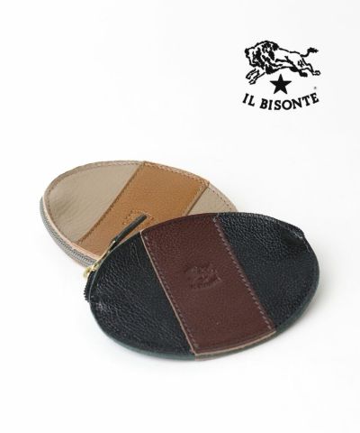 IL BISONTE(イルビゾンテ)レザー キーリング付き コインパース コインケース 小銭入れ | BLEU COMME BLEU(ブルーコムブルー)