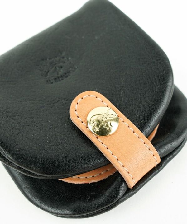 IL BISONTE(イルビゾンテ)ヴィンテージ コンビネーションレザー コイン