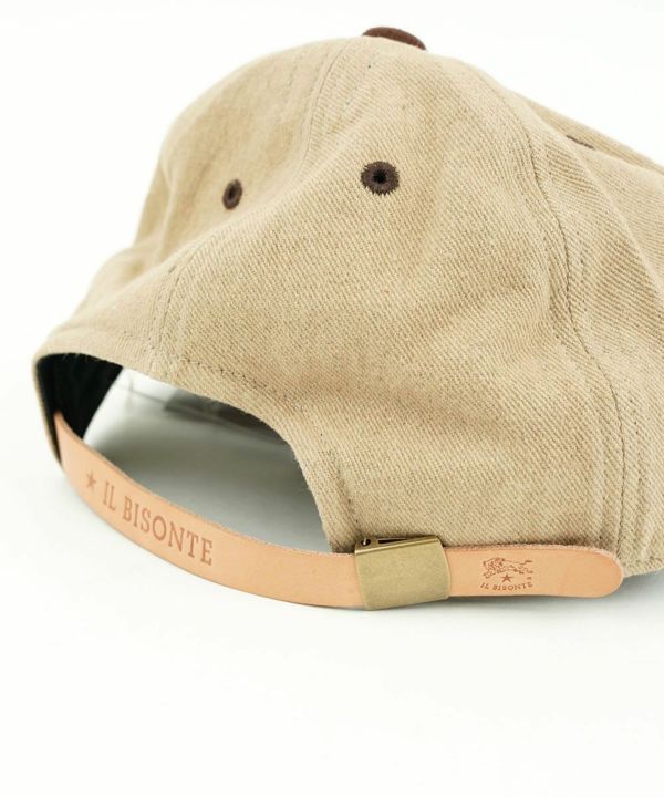 IL BISONTE(イルビゾンテ)ベースボールキャップ | BLEU COMME