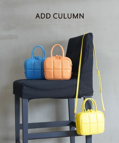 ADD CULUMN(アドカラム)バッグ PUFF-BOSTON ES | BLEU COMME BLEU