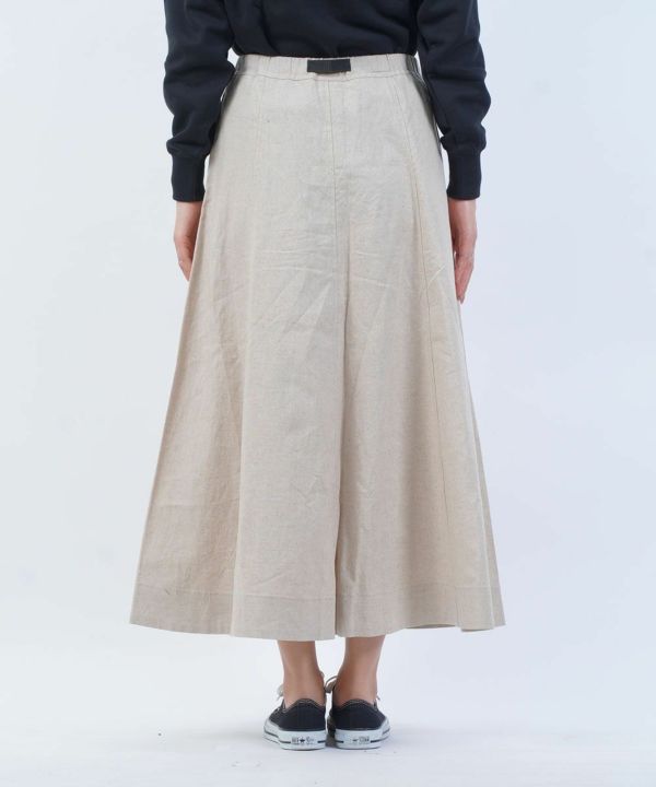 GRAMICCI (グラミチ) LINEN FOLSOM SKIRT / リネンフォルサム