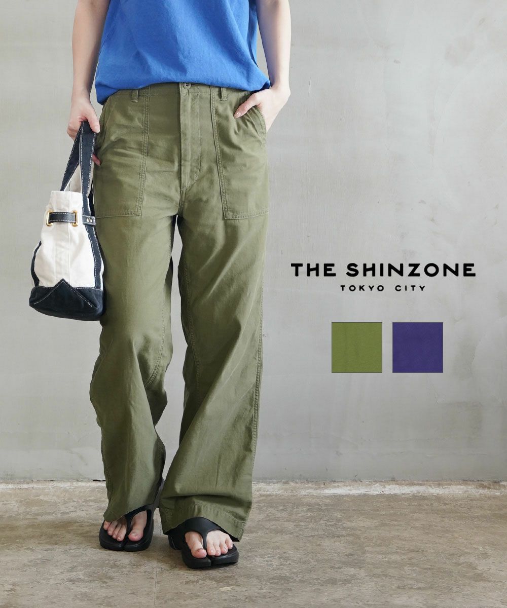 THE SHINZONE WASHED 誓い BAKER PANTS 32