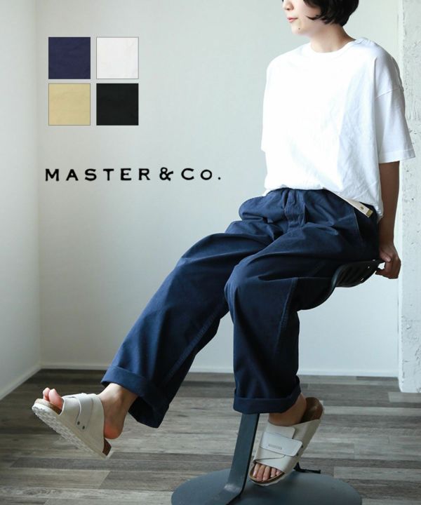 MASTER&Co.  ベルト付きコットンチノパンツ　マスターアンドコー 楽天市場】MASTER&Co. マスターアンドコー ベルト付き コットン