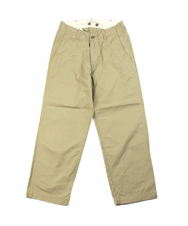 Master&Co.(マスターアンドコー)ベルト付き コットン チノパンツ