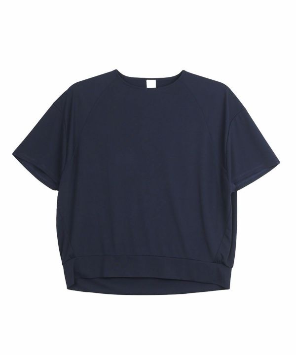 PUPULA(ププラ)ONYスムース ロングドルマンカットソー | BLEU COMME